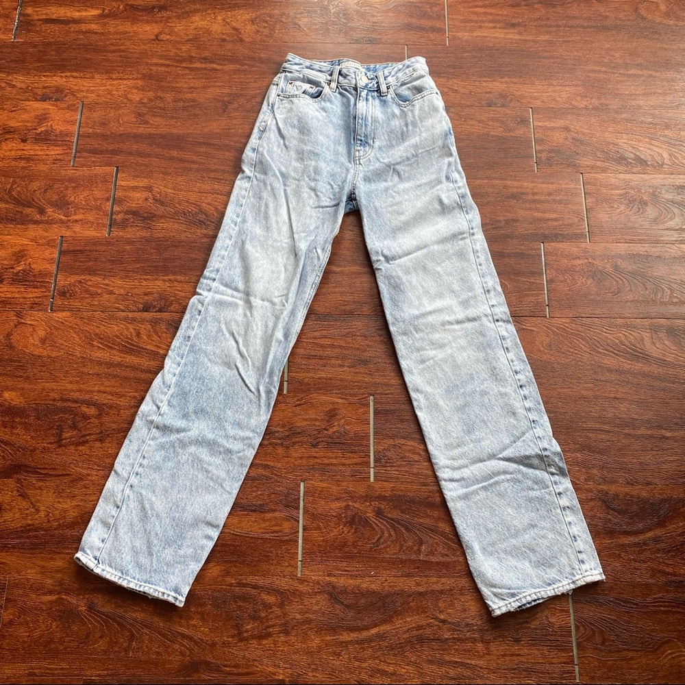 Pacsun light acid wash 90s boyfriend jean